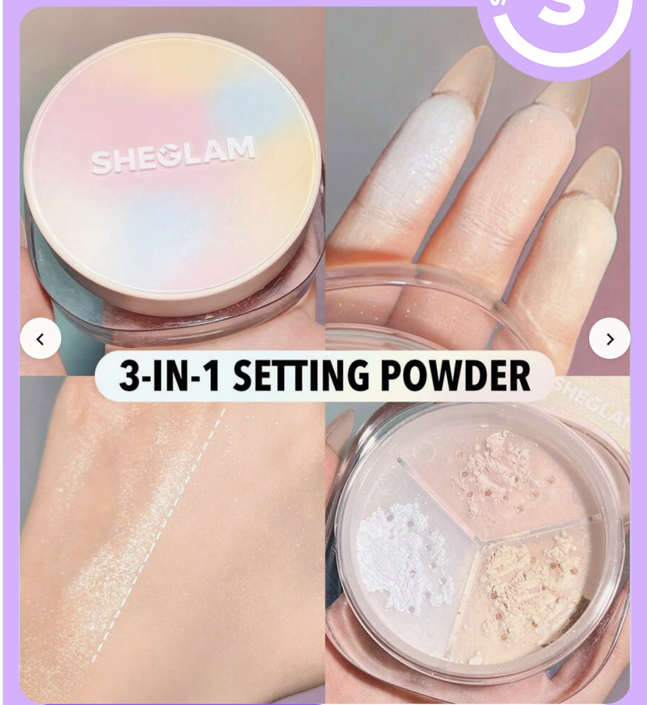 SHEGLAM Radiance Ring 3-In-1 Correcting Setting Powder
