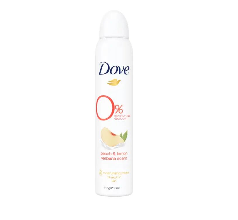 Dove Anti-perspirant Deodorant Spray Peach & Lemon  200ml (TH)