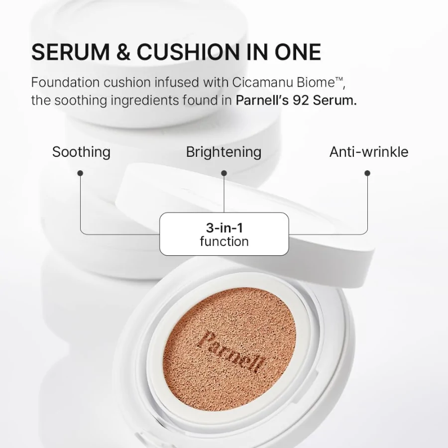 Parnell Cicamanu Serum Cushion 15g 23N Nude Sand
