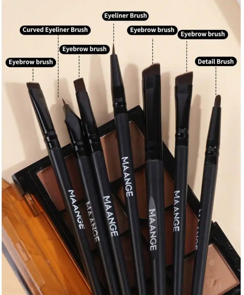 MAANGE 7pcs Eye Makeup Brushes Set