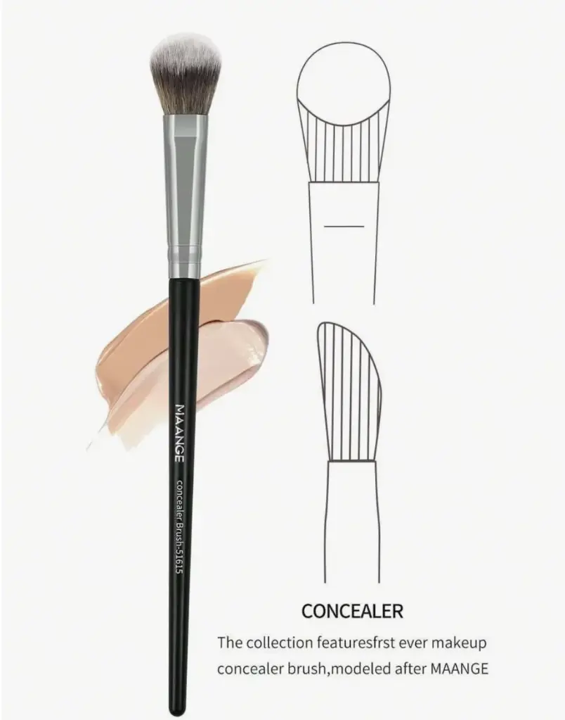 MAANGE Concealer, Nose Contour, Highlight Brush 