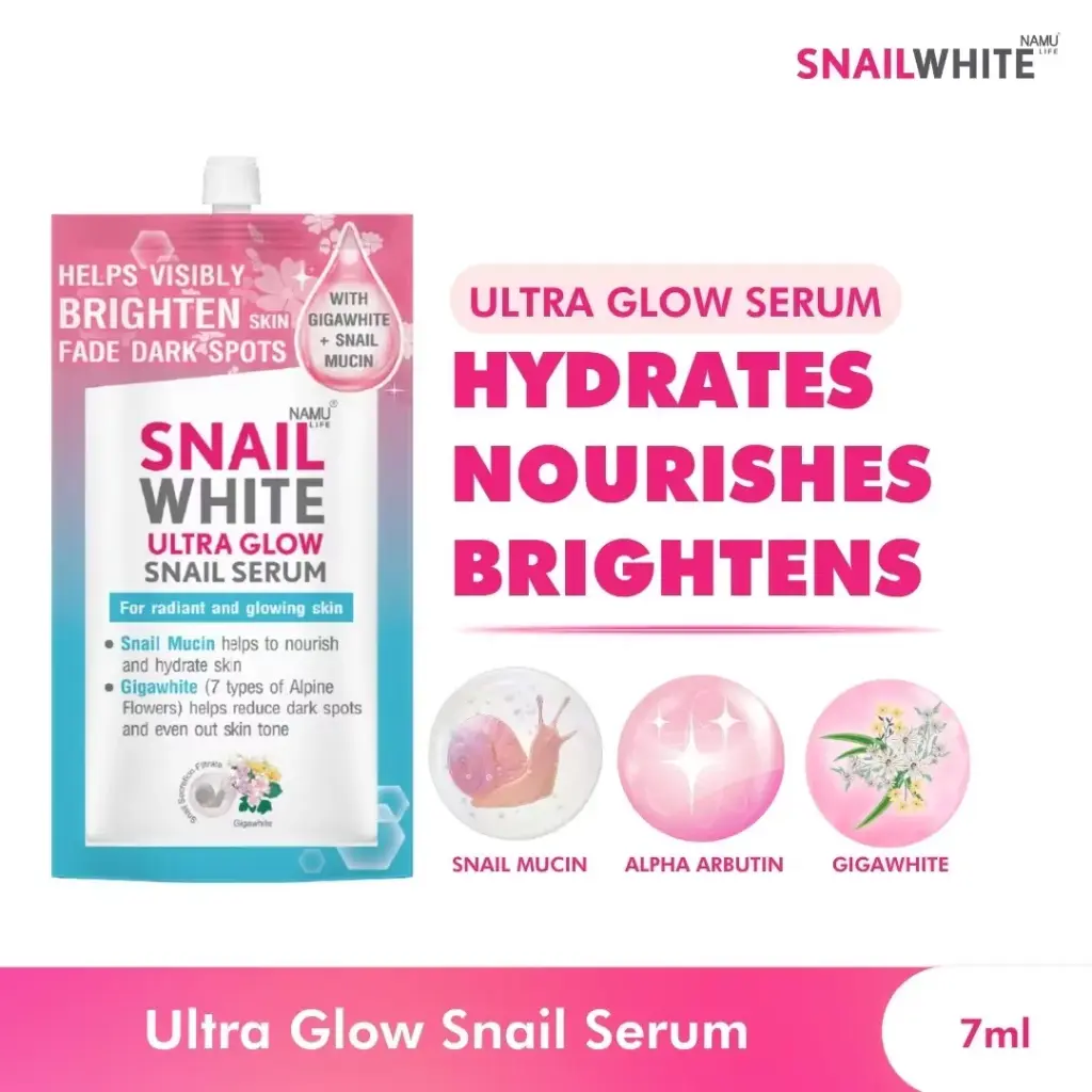 Snail White Ultra Glow Snail Serum 7 ml