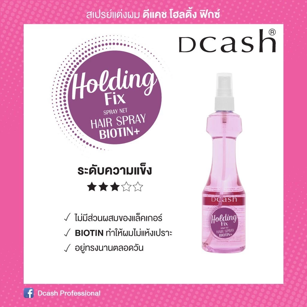 Dcash Fix Holding Spray 220 ml (Fix)