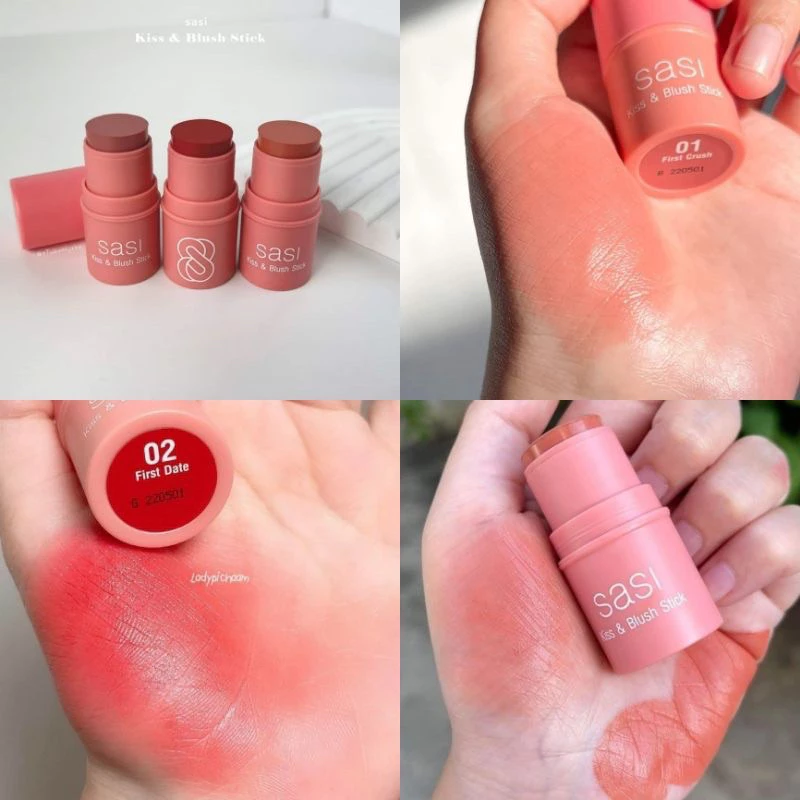 Sasi Kiss Blush Stick 01 First Crush