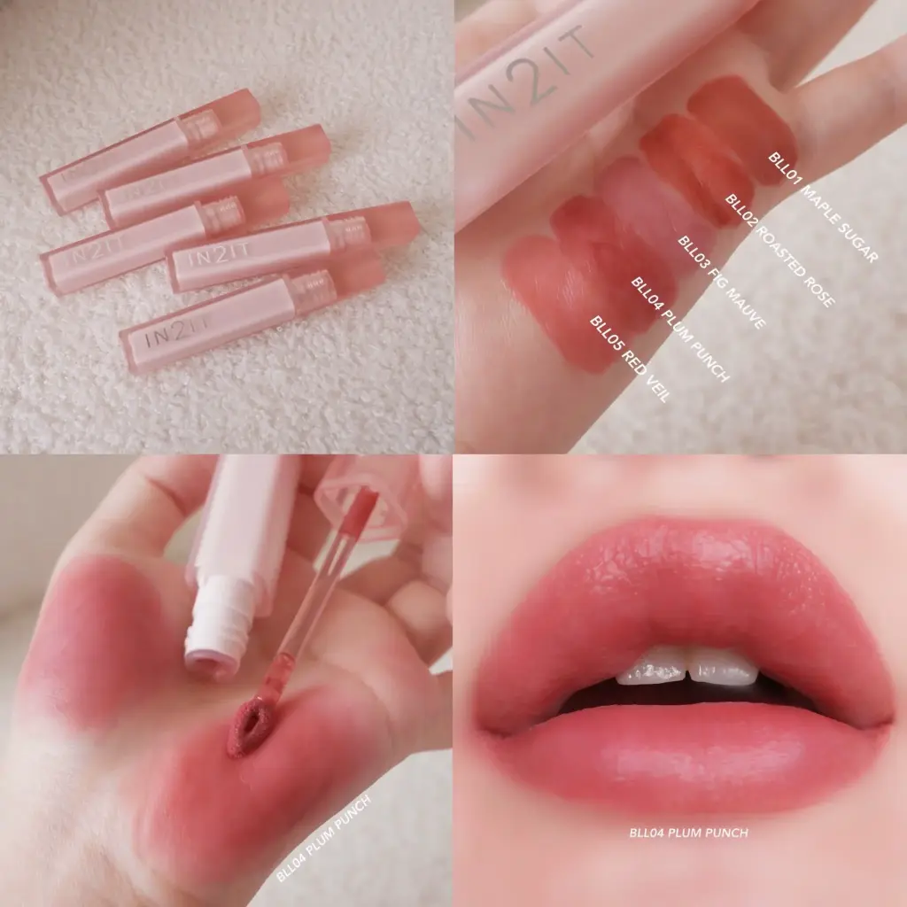 IN2IT Water Tint Blur Liquid Lip - 04 Plum Punch