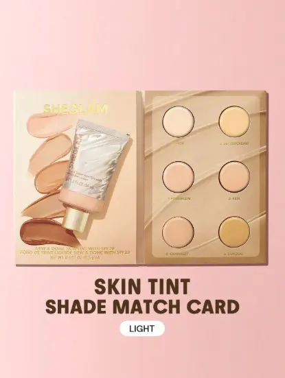 SHEGLAM Dew & Done Skin Tint Sample - Light 