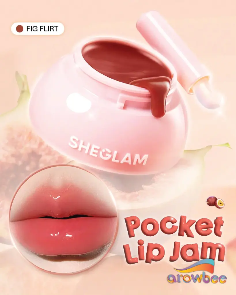 SHEGLAM Hydra Jelly Pocket Lip Jam - Fig Flirt
