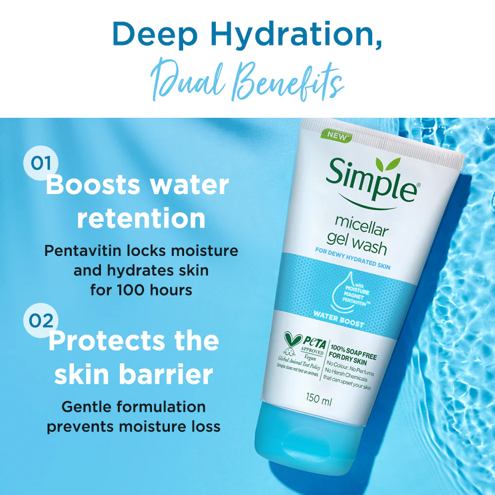 Simple Micellar Gel Wash 150ml