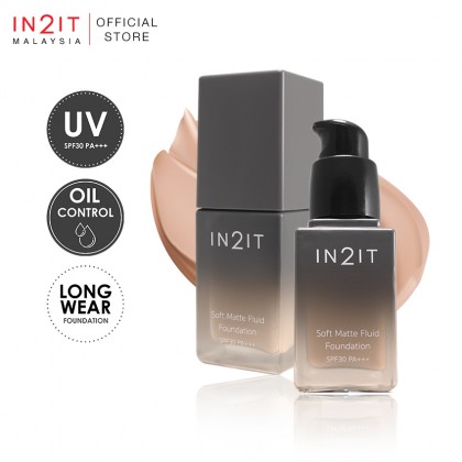 IN2IT Soft Matte Fluid Foundation SPF30 PA+++ - Soft