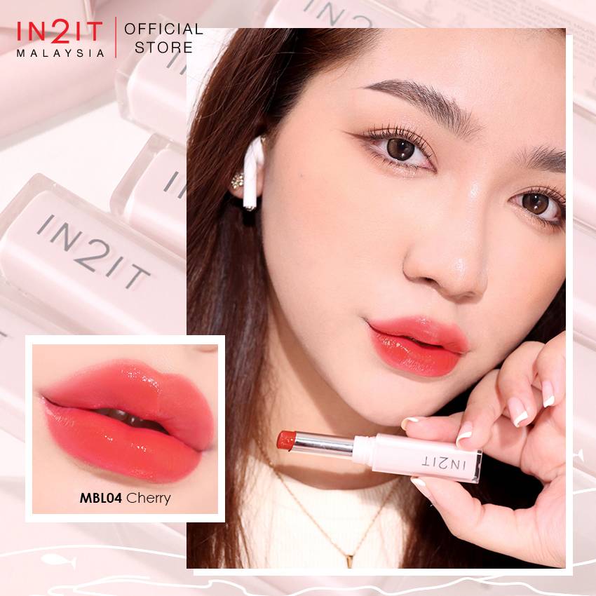 In2it Moisture Bomb Lipstick - MBL04 Cherry