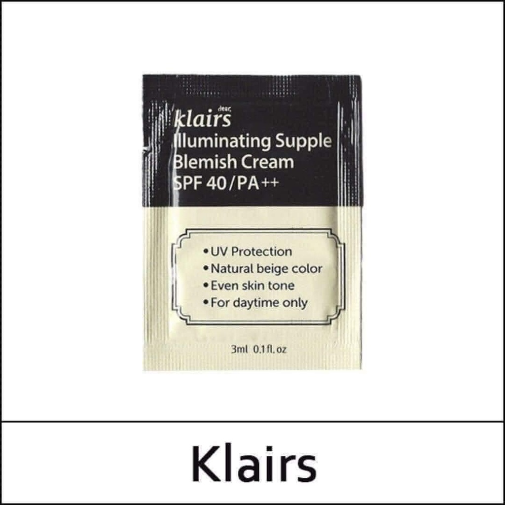 Klairs Illuminating Supple Blemish Cream 3ml