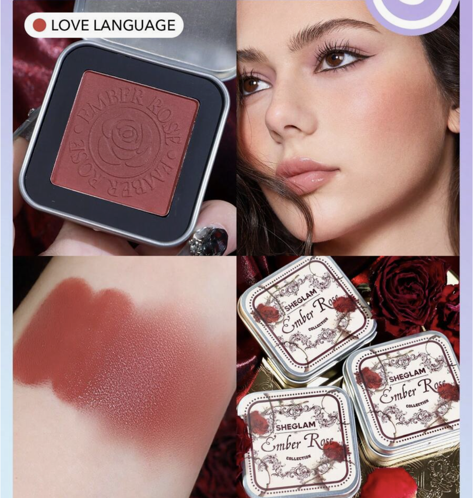 SHEGLAM Ember Rose Cream Blush - Love Language