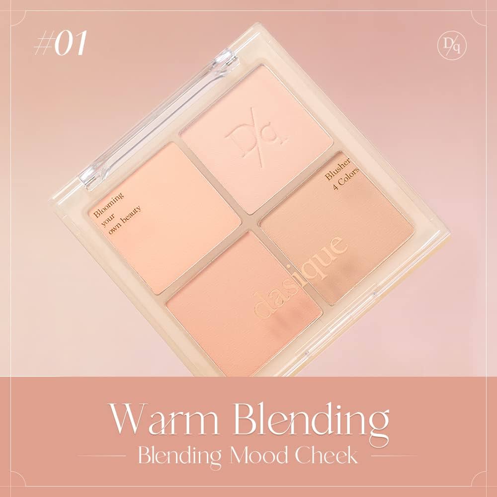 Dasique Blending Mood Cheek 01 Warm Blending