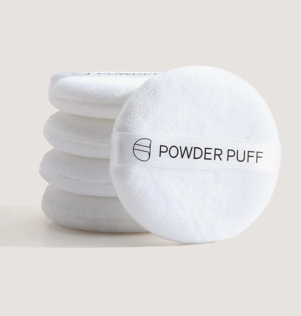 MAANGE 5pcs Round-Shaped Powder Puff