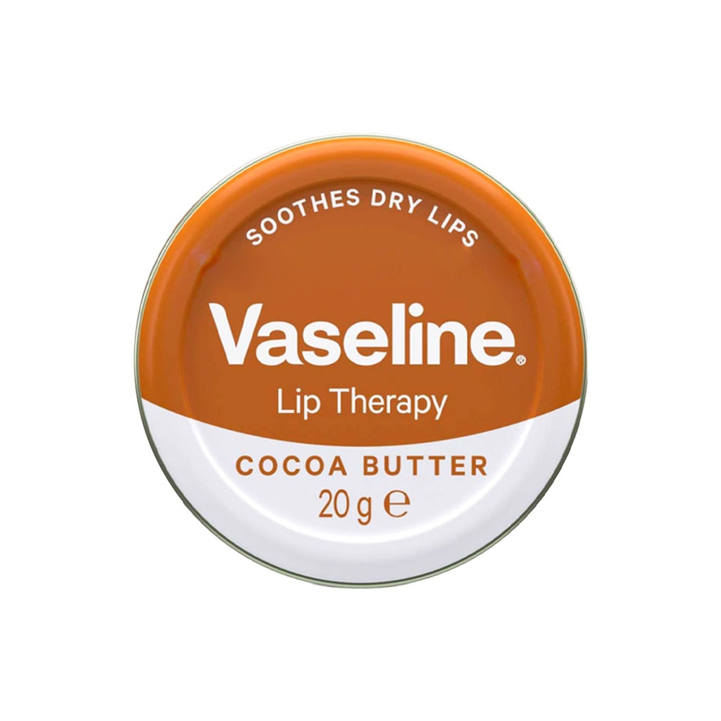 Vaseline Lip Therapy Cocoa Butter 20g (UK)