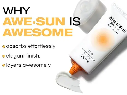 Jumiso Awe-Sun Airy Fit Screen SPF50+ PA++++ 50ml