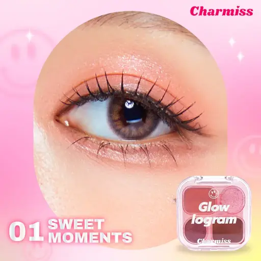 Charmiss Glowlogram Eyeshadow Palette 01 Sweet Moments