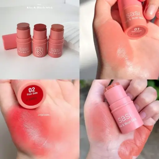 Sasi Kiss Blush Stick 01 First Crush