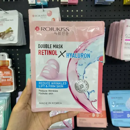 Rojukiss Double Mask Retinol x Hyaluron