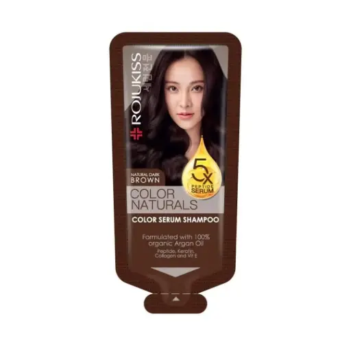 Rojukiss Color Naturals Shampoo 30ml - Dark Brown