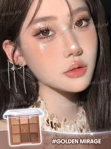 SHEGLAM Golden Mirage 9-Pan Eyeshadow Palette