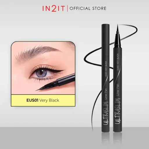 IN2IT Ultraslim Liner Pen - EUS01 Very Black