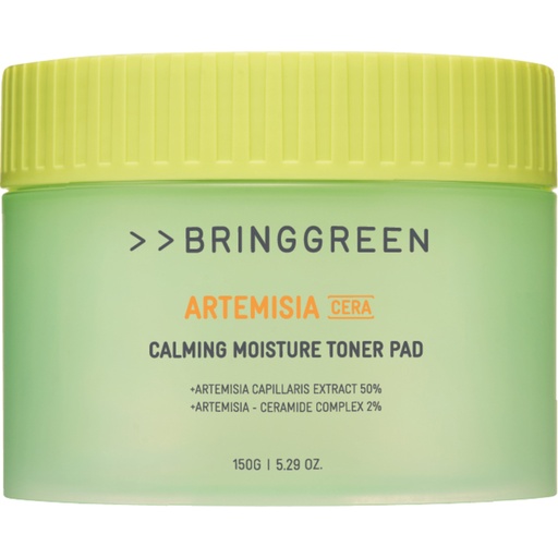 BRING GREEN Artemisia Cera Calming Moisture Toner Pad 90pcs