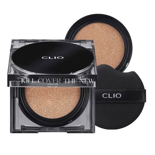 CLIO Kill Cover the New Founwear Cushion 15g + Refill 15g SPF50+ PA++++ 4BO Ginger