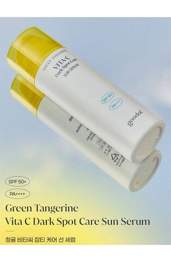 Goodal Green Tangerine Vita-C Dark Spot Care Sun Serum SPF50+ PA++++ 50ml