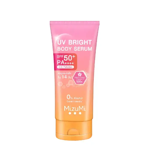 Mizumi UV Bright Body Serum SPF 50+ PA++++ Anti-Pollution 180ml