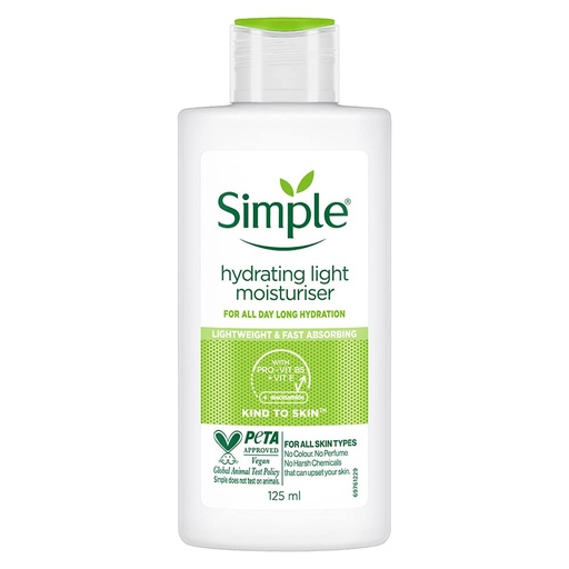 Simple Hydrating Light Moisturiser 125ml