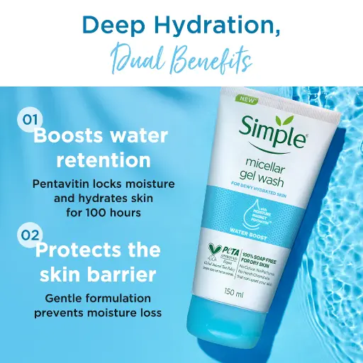Simple Micellar Gel Wash 150ml
