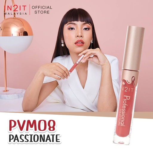 IN2IT Professional Liquid Matte PVM08 Passionate