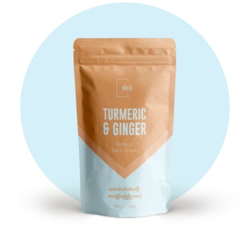 The Mix By Su Turmeric Ginger Scrub 390g