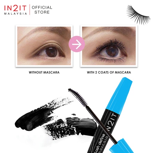 IN2IT Lash Define Volume & Curl Mascara - Very Black (DC)