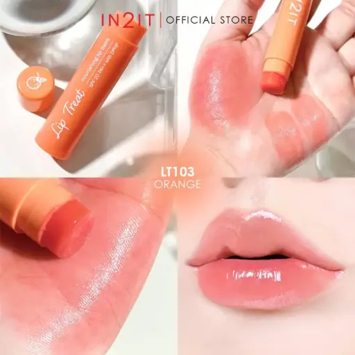 IN2IT Lip Treat Nourishing Lip Balm SPF20 PA++ With DPHP - LT03 Orange