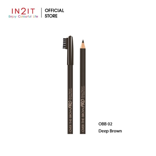 IN2IT Over The Brow Pro Brow Pencil - Deep Brown (DC)