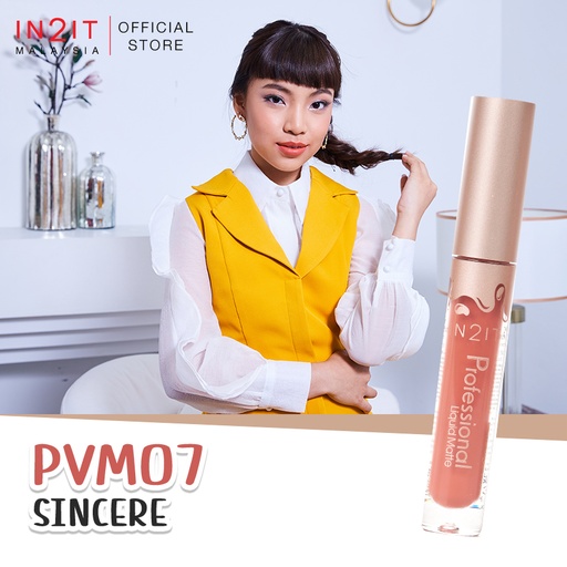 IN2IT Professional Liquid Matte PVM07 Sincere