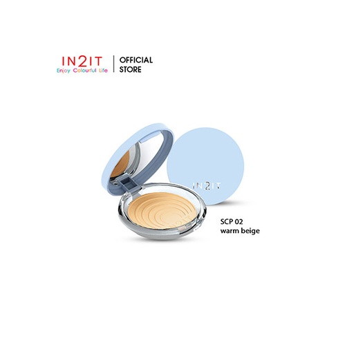 IN2IT UV Shine Control Sheer Face Powder With Oil Control SPF 15 PA++ - SCP02 Warm Beige
