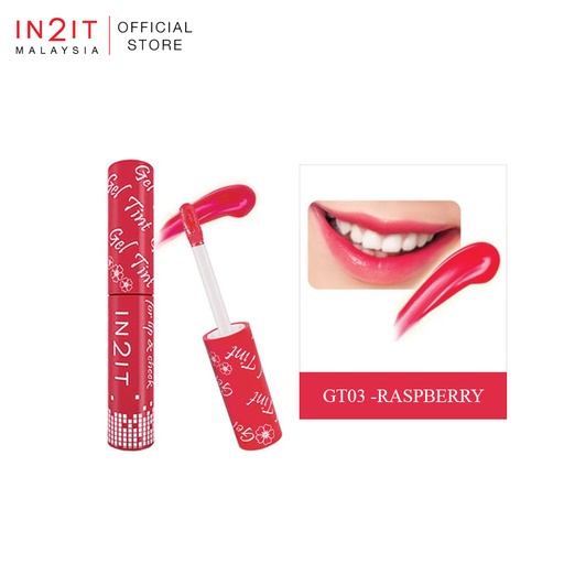 IN2IT Gel Tint - GT03 Raspberry
