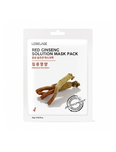 LEBELAGE Red Ginseng Solution Mask Pack