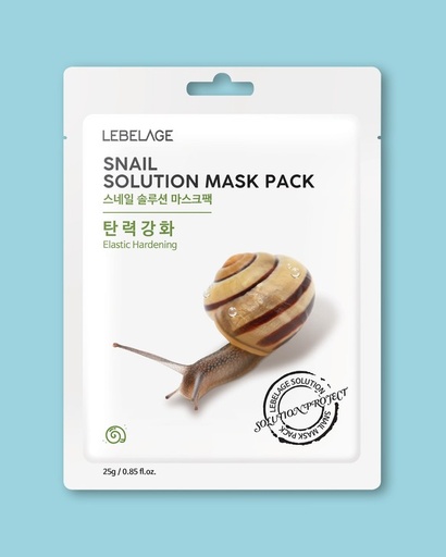 LEBELAGE Snail Solution Mask Pack