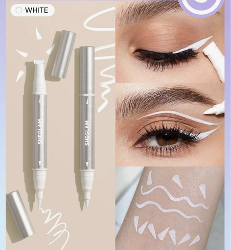SHEGLAM Wing It Waterproof Liner Duo - White