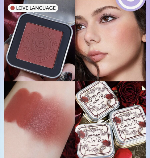 SHEGLAM Ember Rose Cream Blush - Love Language