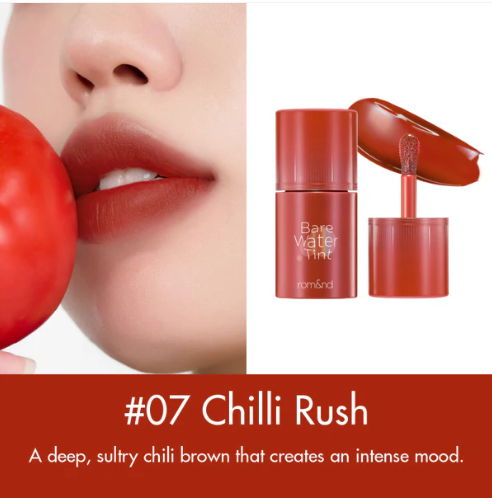 Romand Bare Water Tint 07 Chilli Rush